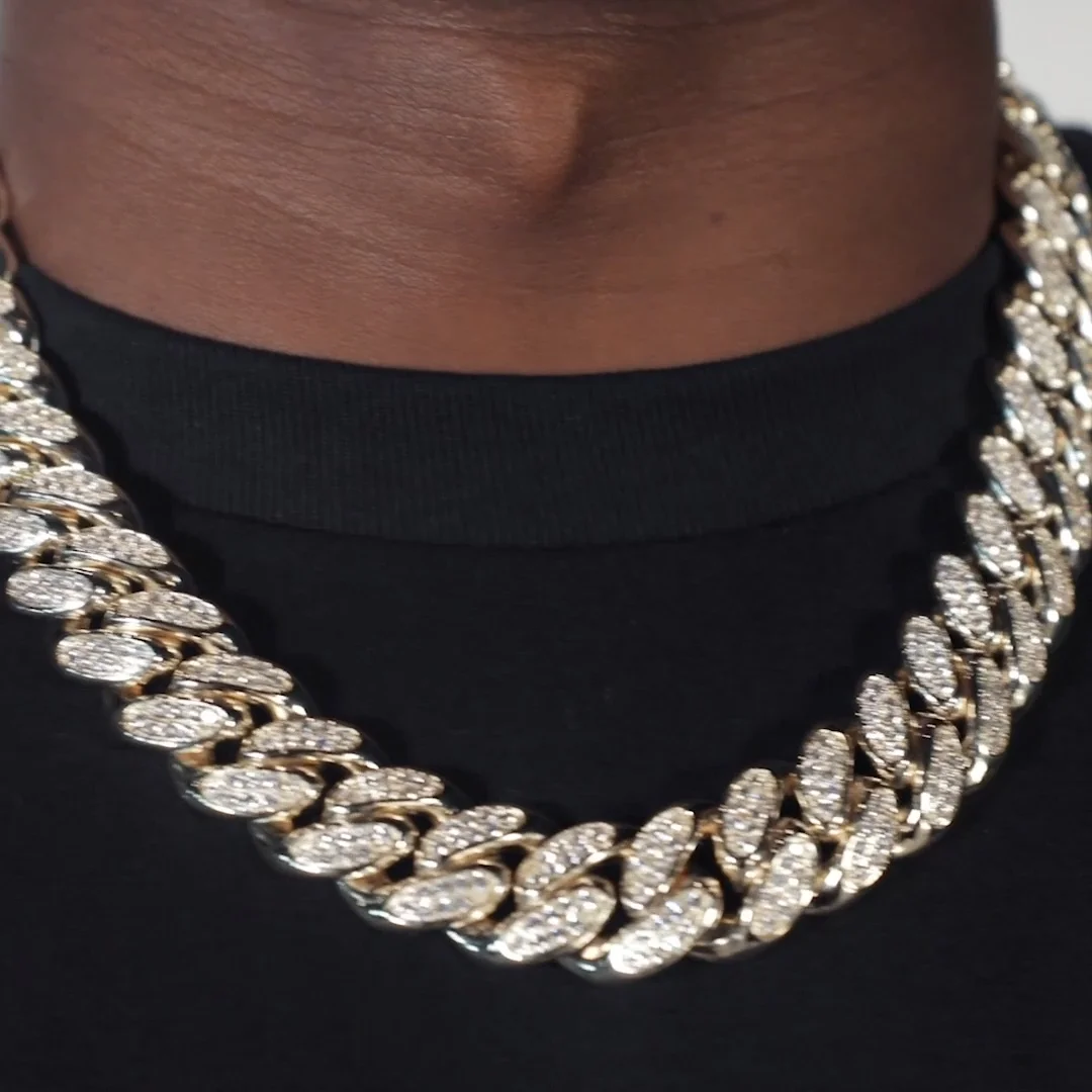 Franco Cuban Link Sterling Silver Chain Men Chains For Men Cuban Link