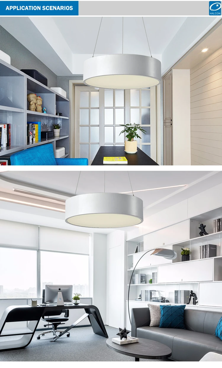 Energy saving high quality plastic shell 24w 30w 36w 48w led ceiling light