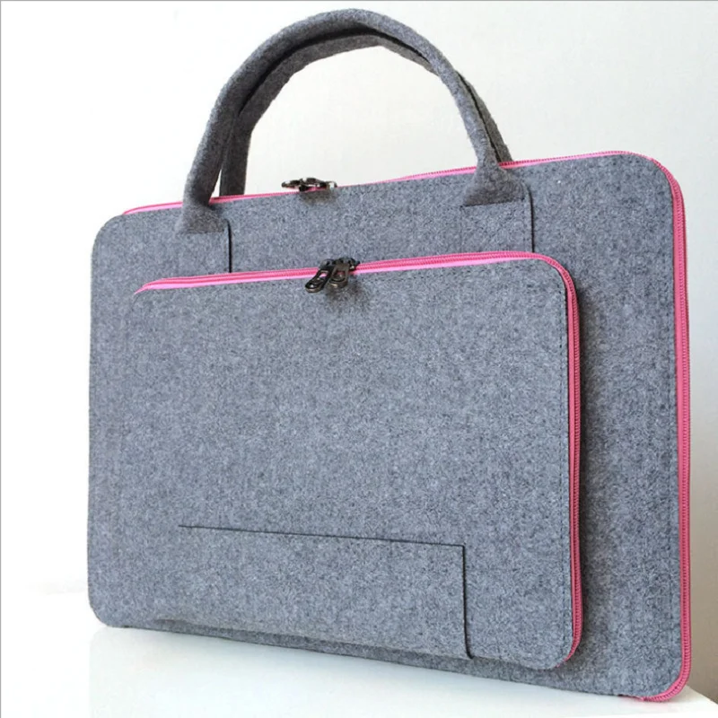 colorful colors 15.6inch bags felt notebook laptop