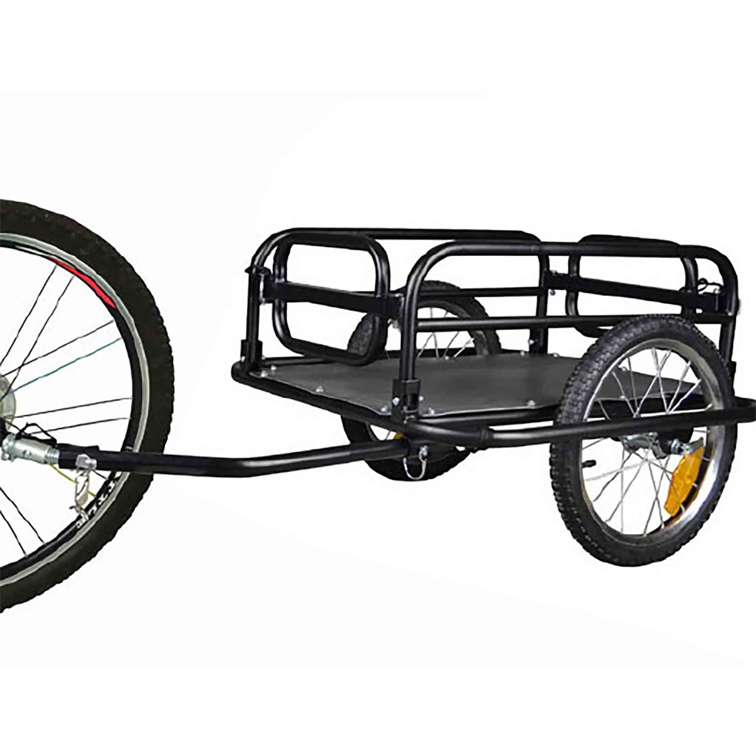16 Inch Wheels Quick Release Bike Bicycle Large Cargo Trailer For Easy ...