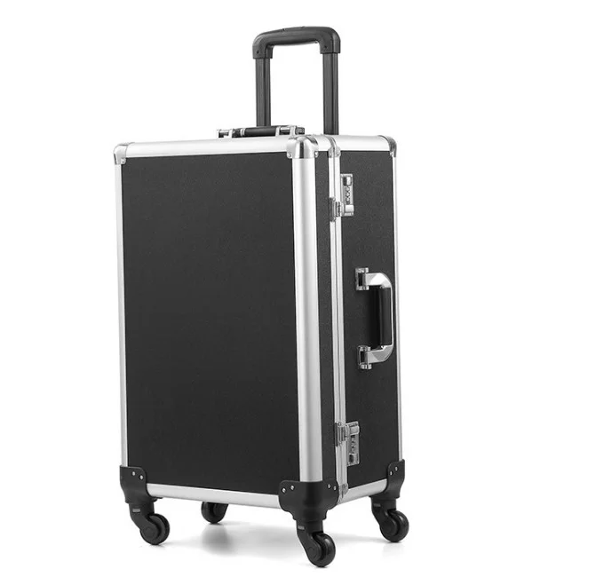 Professional Custom Easy Carrying Aluminum Case With Wheels And Handle
