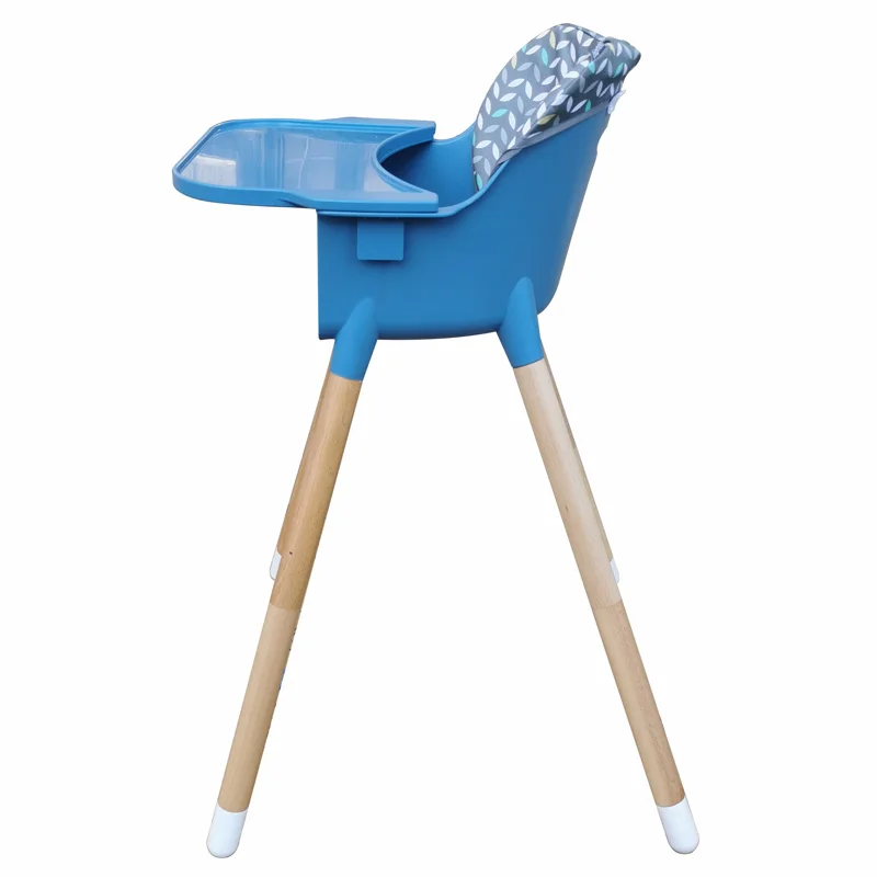 Mamakids Height Adjustable 360 Degree Rotation Baby Wooden High Chair
