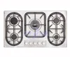 Cast iron pan support kitchen built in gas hob