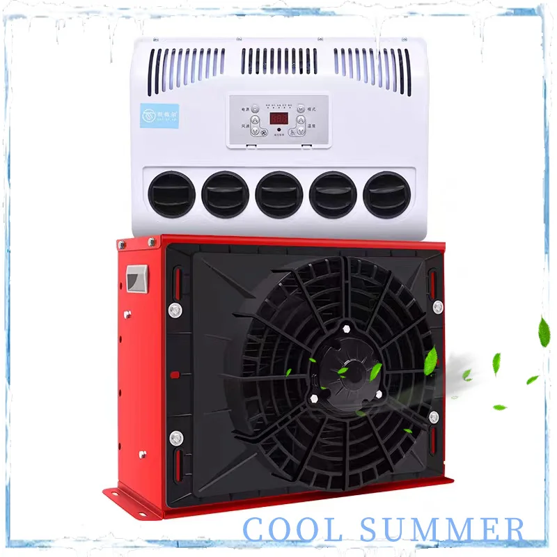 12v24v Universal Cabin Sleeper Truck Air Conditioning Car Mini Air