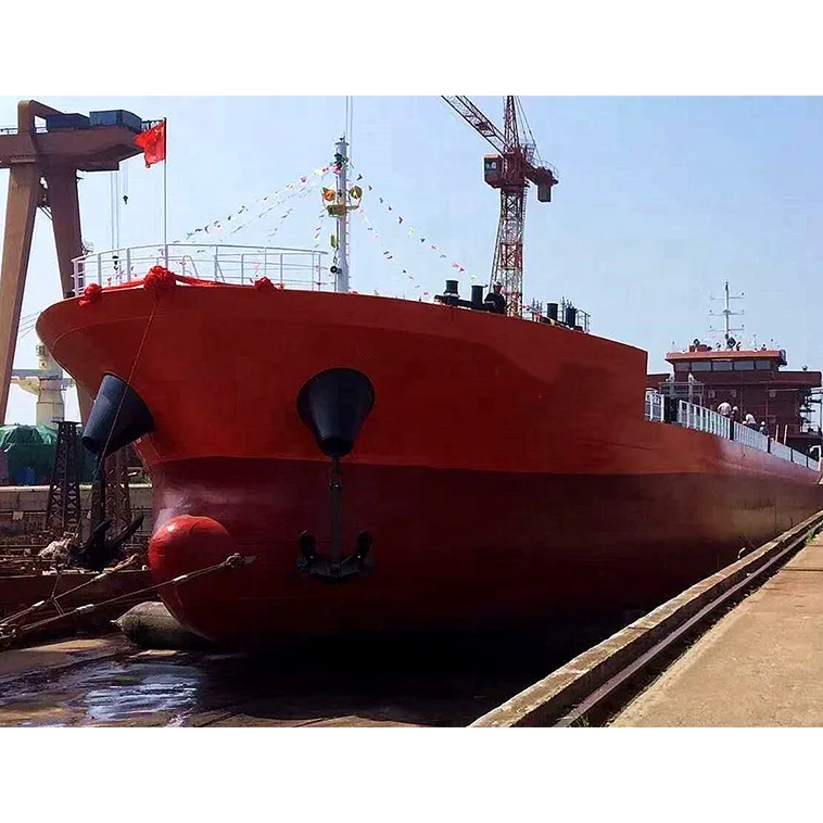 
Widely used steel 5500 DWT Oil Tanker Carrier Ship From China Top Ship Builder 735 X 2 main engine Total weight 3588 Ton 