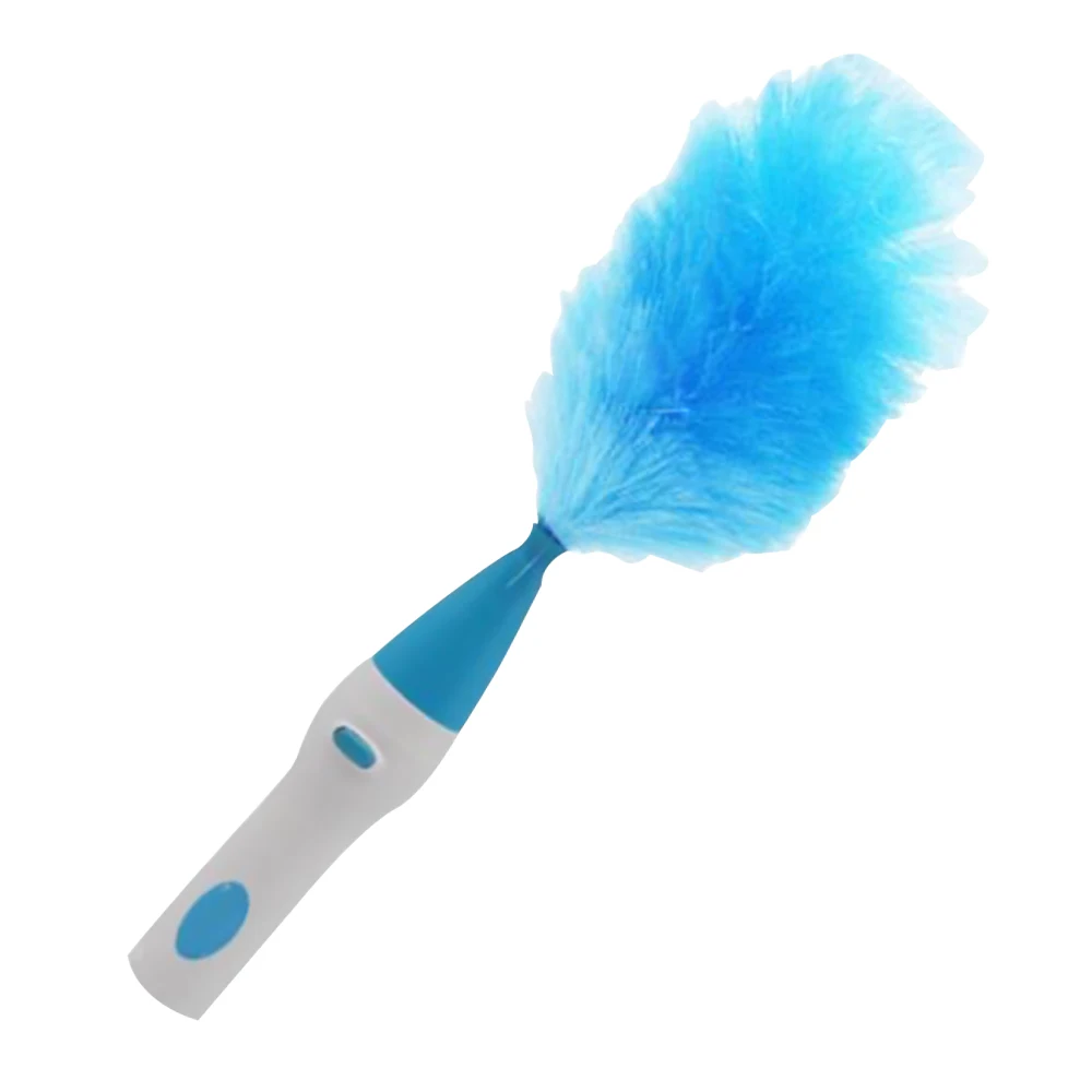 Electric Duster 360 Degree Cleaning Motorized Spin Brush Wall Window Dust Mop