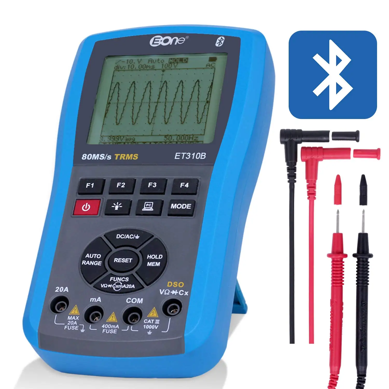 Handheld Oscilloscope Multimeter Bluetooth Professional Digital Led