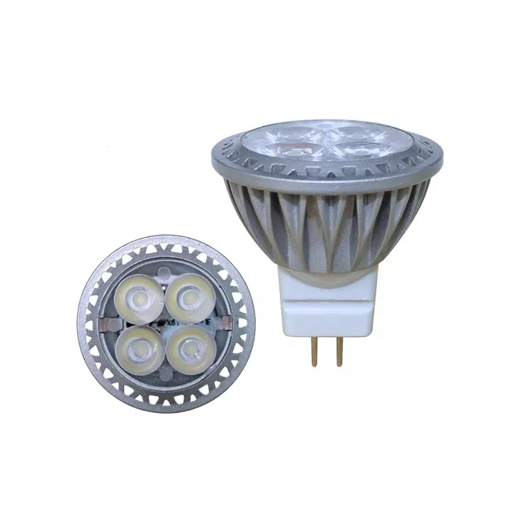 3W LED SMD MR11 GU4 G4 Focos Bombilla Spot blanca de luz fria Diurno