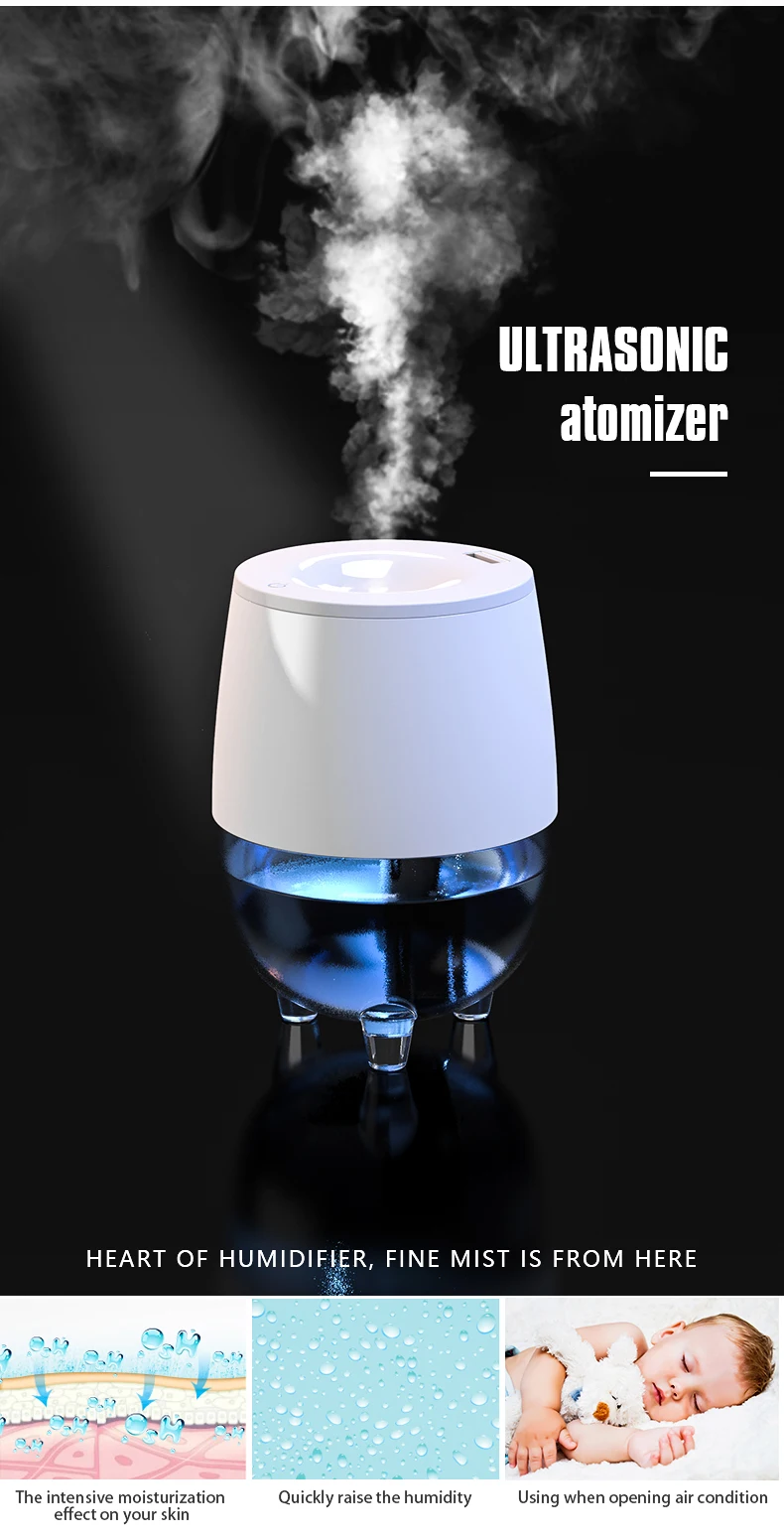 Portable Home Fresh Air Nano Mist Sprayer Humidifier Diffuser - Buy