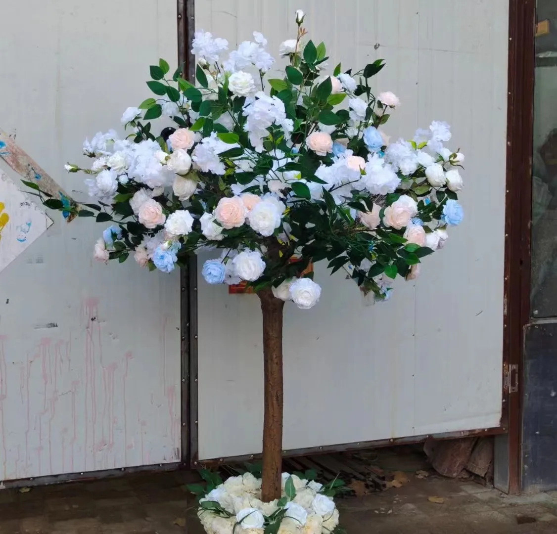 Artificial Cherry Blossom Tree White Pink Artificial Indoor Outdoor 3ft