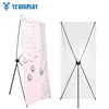 Shape 60*160Cm X Stand Customized Banner X-Frame Showroom Advertising Digital