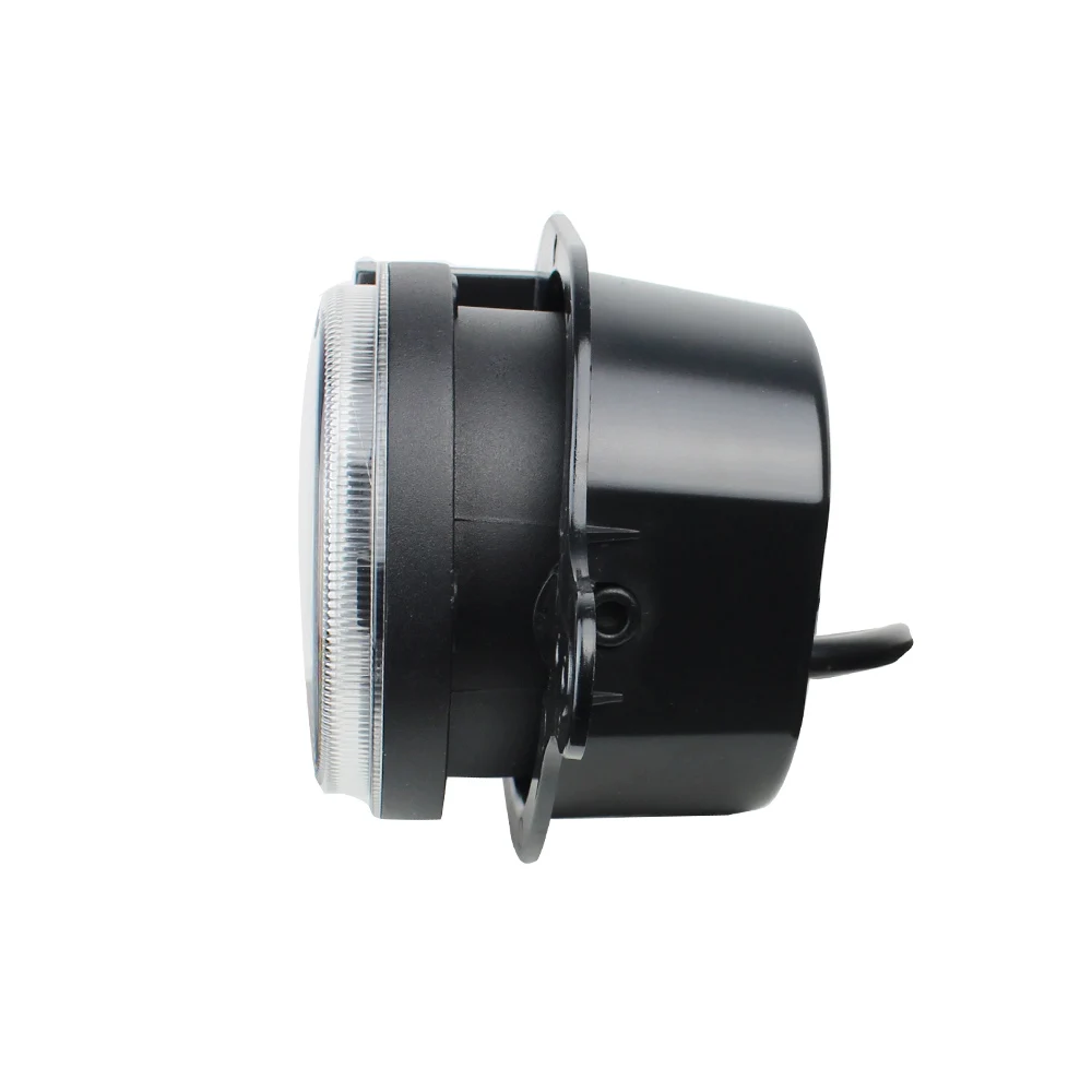 Fits for J-eep Wrangler JL 2018 2019 2020 4'' Black LED Passing Driving Lamps Fog Light w/Brackets
