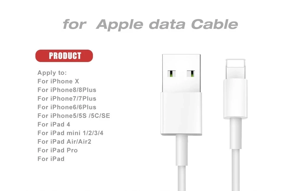 Charger For Iphone 14 Pro Max 13 12 Pro Max 11 Cord 2.4a Fast Cable