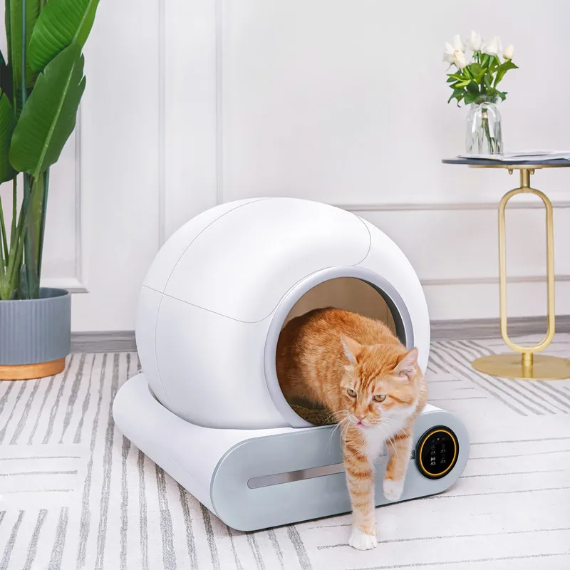 New Large Automatic Cat Toilet With App Remote Control Selfcleaning