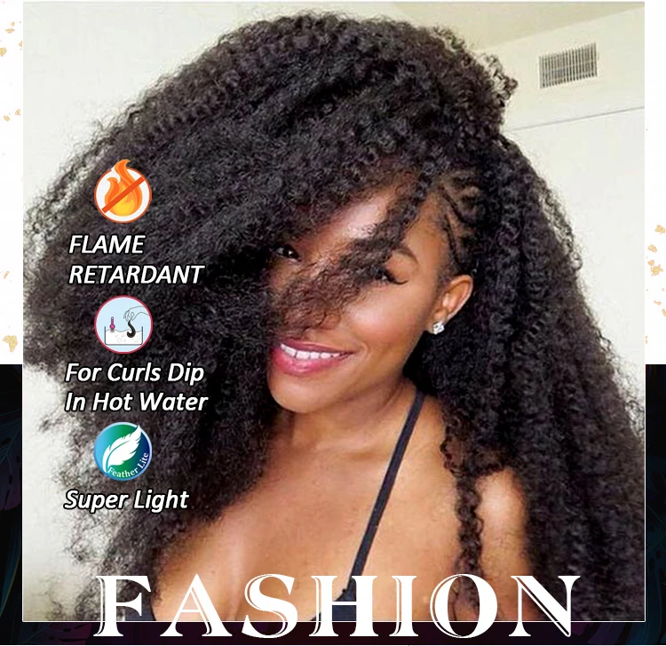 RTS Jamaica Soft N Silky Ombre Dreadlocks Synthetic Darling Kinki Afro Kinky Extension Marley Crotchet Braids Cuban Twist Hair