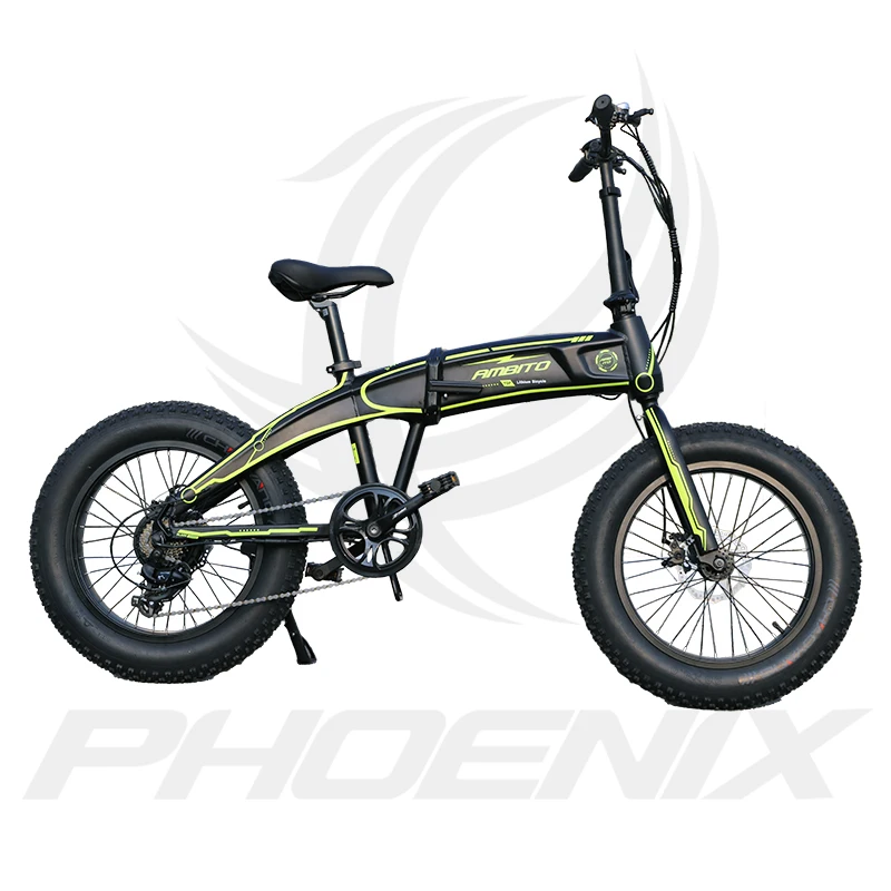 Phoenix Electric Bike Manufacturing Electric Fat Tire Bicycle 20 Inch 7