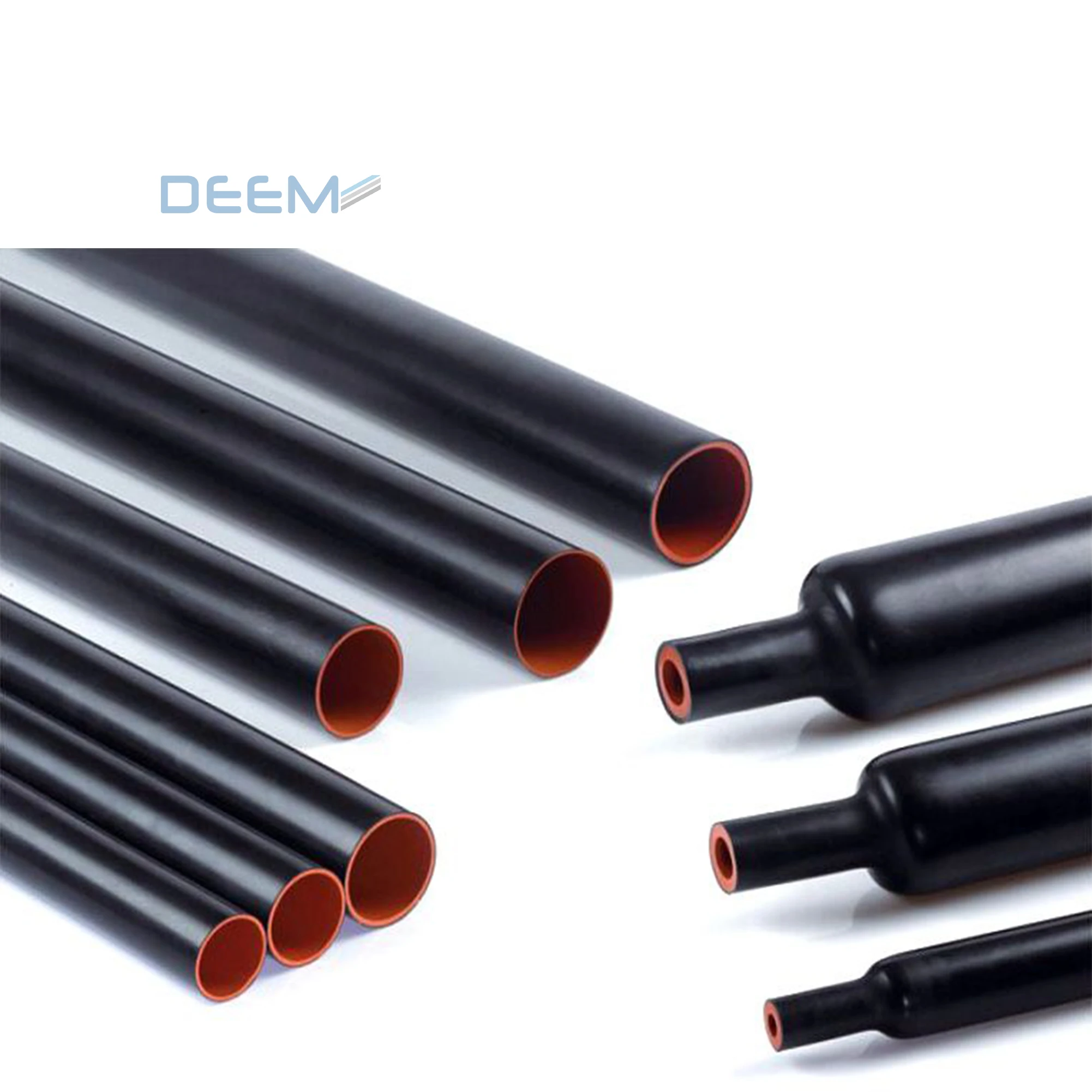 Deem防水peケーブルスリーブシュリンク熱収縮カラーチューブ半導電性熱収縮チューブ - Buy 半導電性熱収縮チューブ、防水peケーブル
