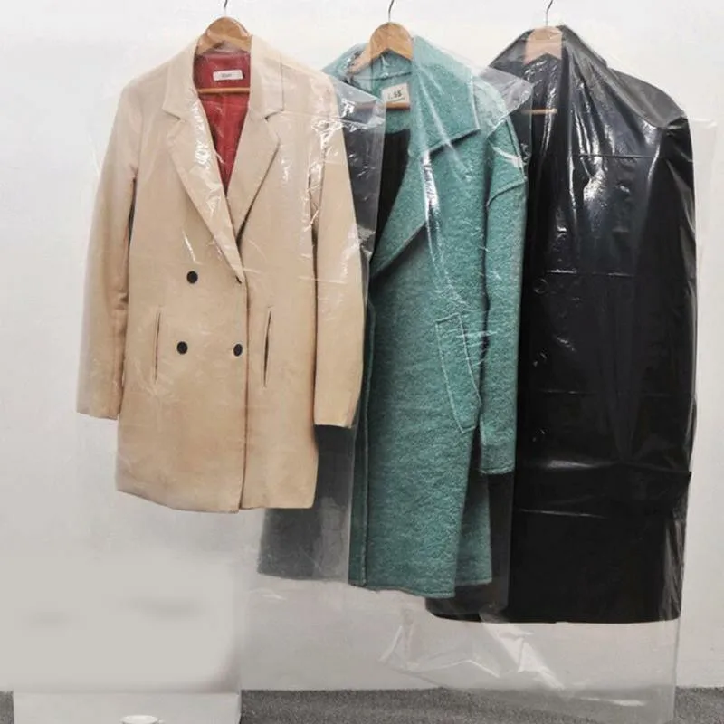 Custom Dry Cleaning Plastic Bag/dry Cleaner Bags With Top Hole/laundry