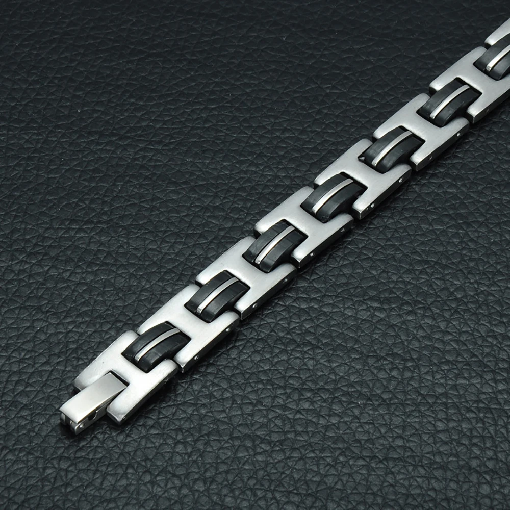 product-Winter New European And American Stainless Steel Bracelet, 316L Stainless Steel Jewelry Men -1