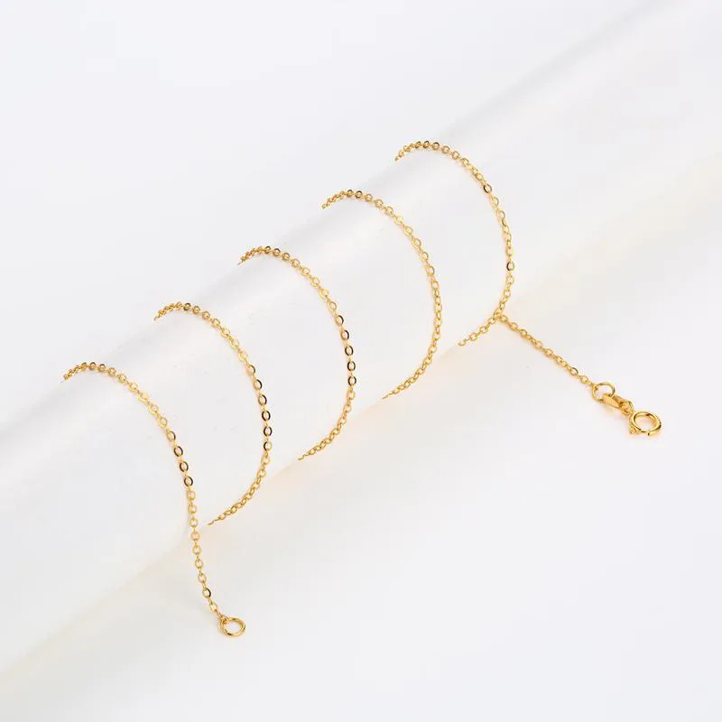 14k 18k Solid Gold Jewelry Wholesale Link Chain Necklace Buy Gold