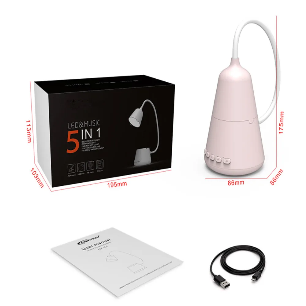 2020 hot selling new innovation products tablelamp speaker portable bluetooth speaker wireless - ANKUX.COM
