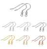 2 pair S925 Sterling Silver Six colors Ear Wires Wholesale Earrings Hook for DIY Jewelry Earrings Making Supplies Accessories