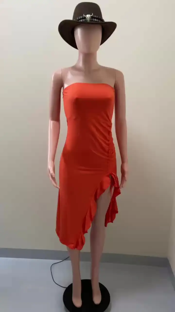 vintage asymmetrical dress Sami Miro Vintage