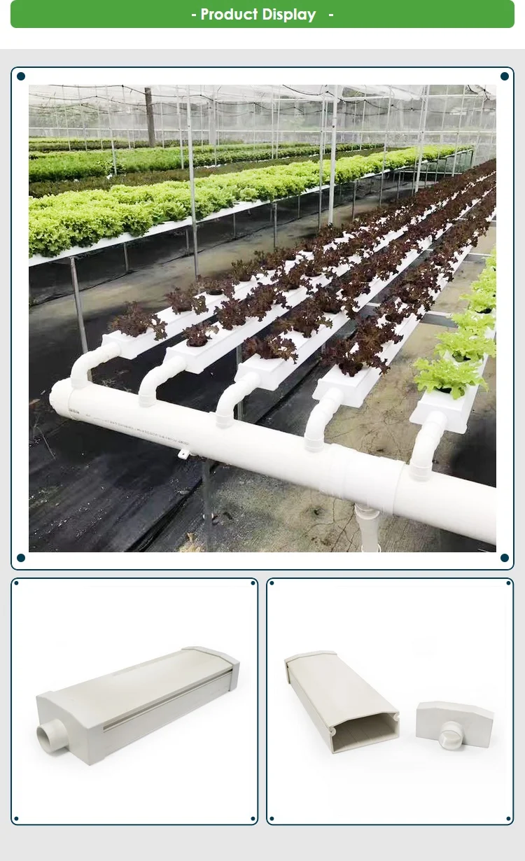 Hydroponic 100*50mm Pipe Gutter Hydroponic Nft Gully Buy Nft Gutter,Hydroponic Nft Pipe