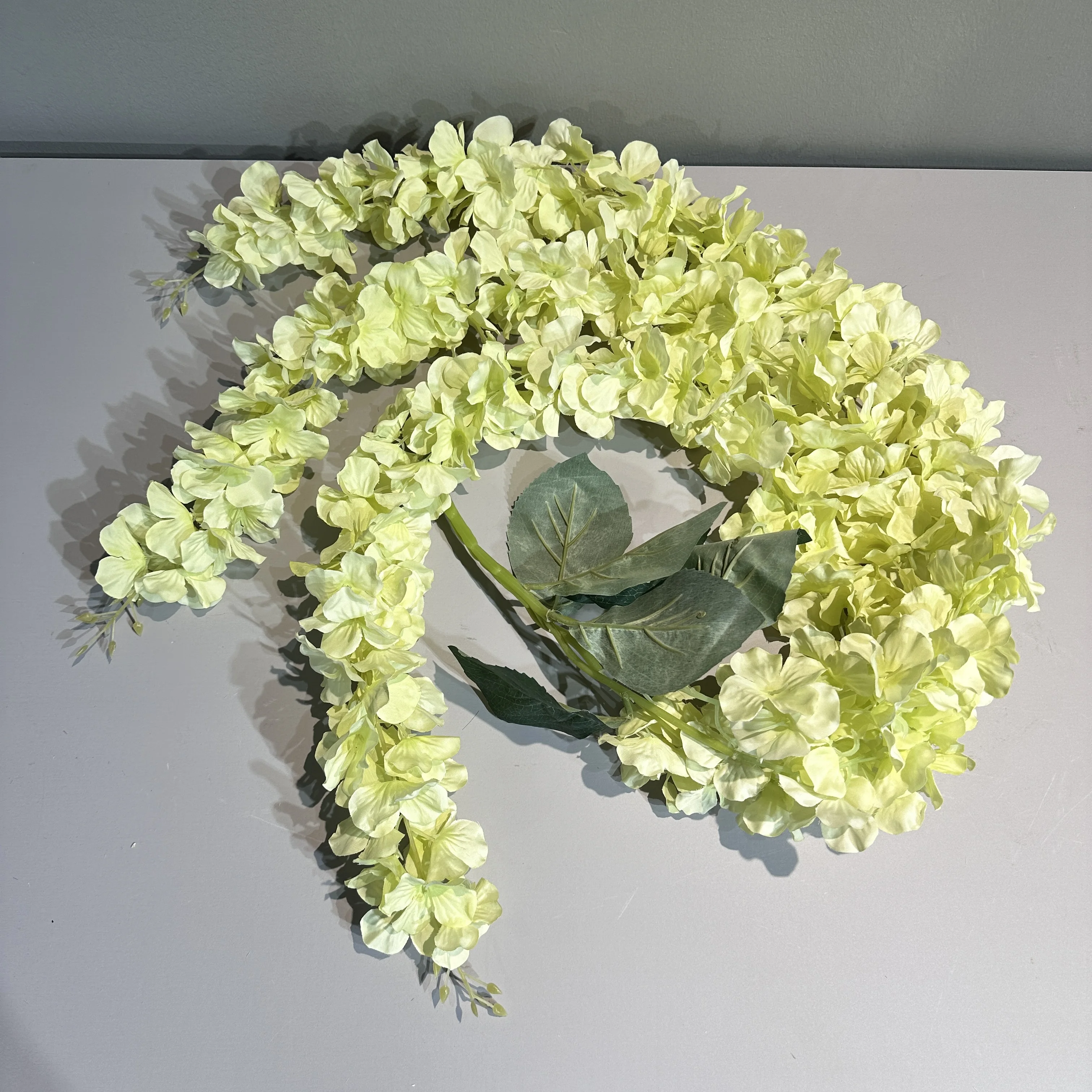 3 Head Branches Rattan Hanging Flower Vines Silk Artificial Flowers