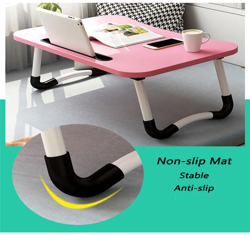 Folding Computer Desk Multifunctional Light Foldable Table Dormitory