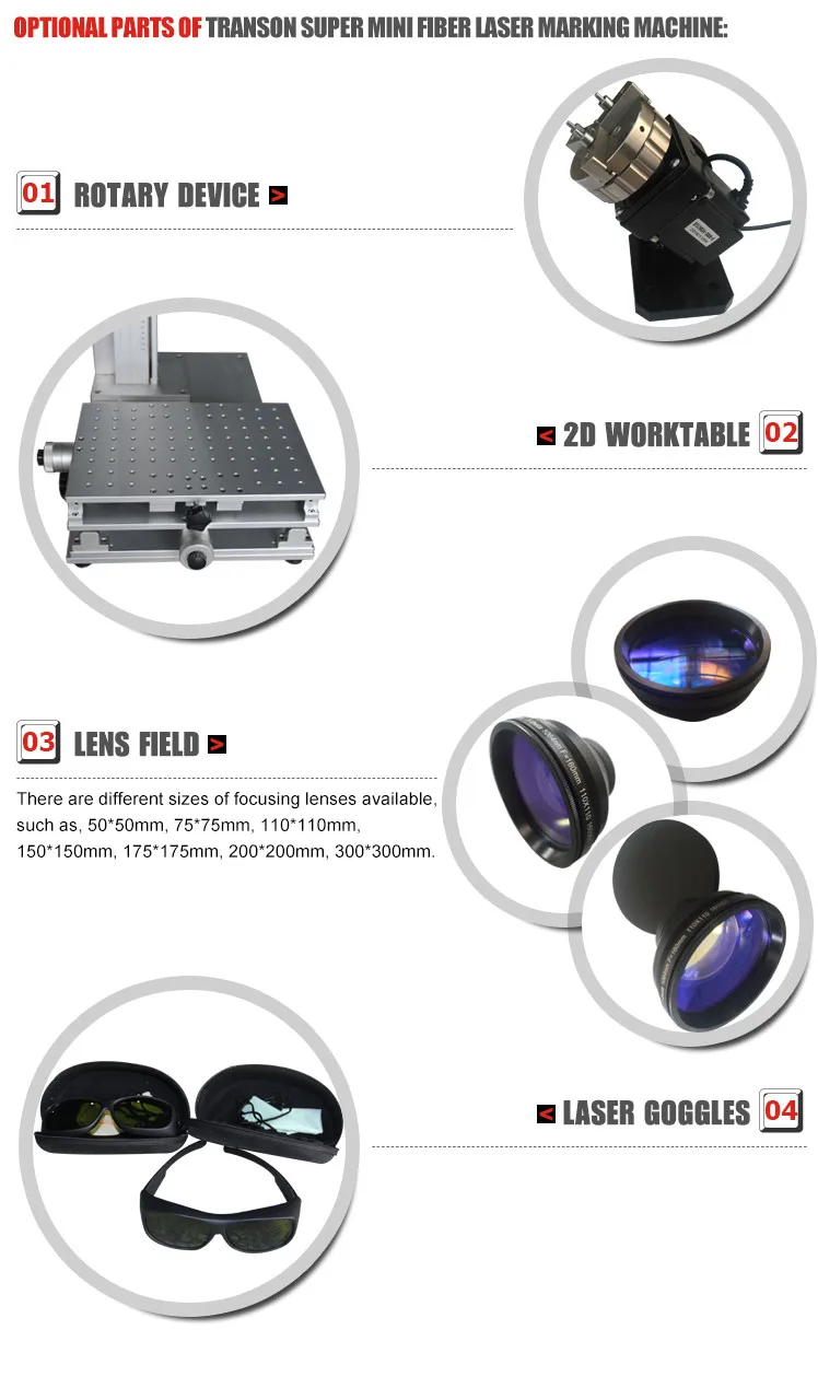 High Quality JPT M6 Series Mpoa Mini Fiber Laser  Machine Marking Printing  For Metal