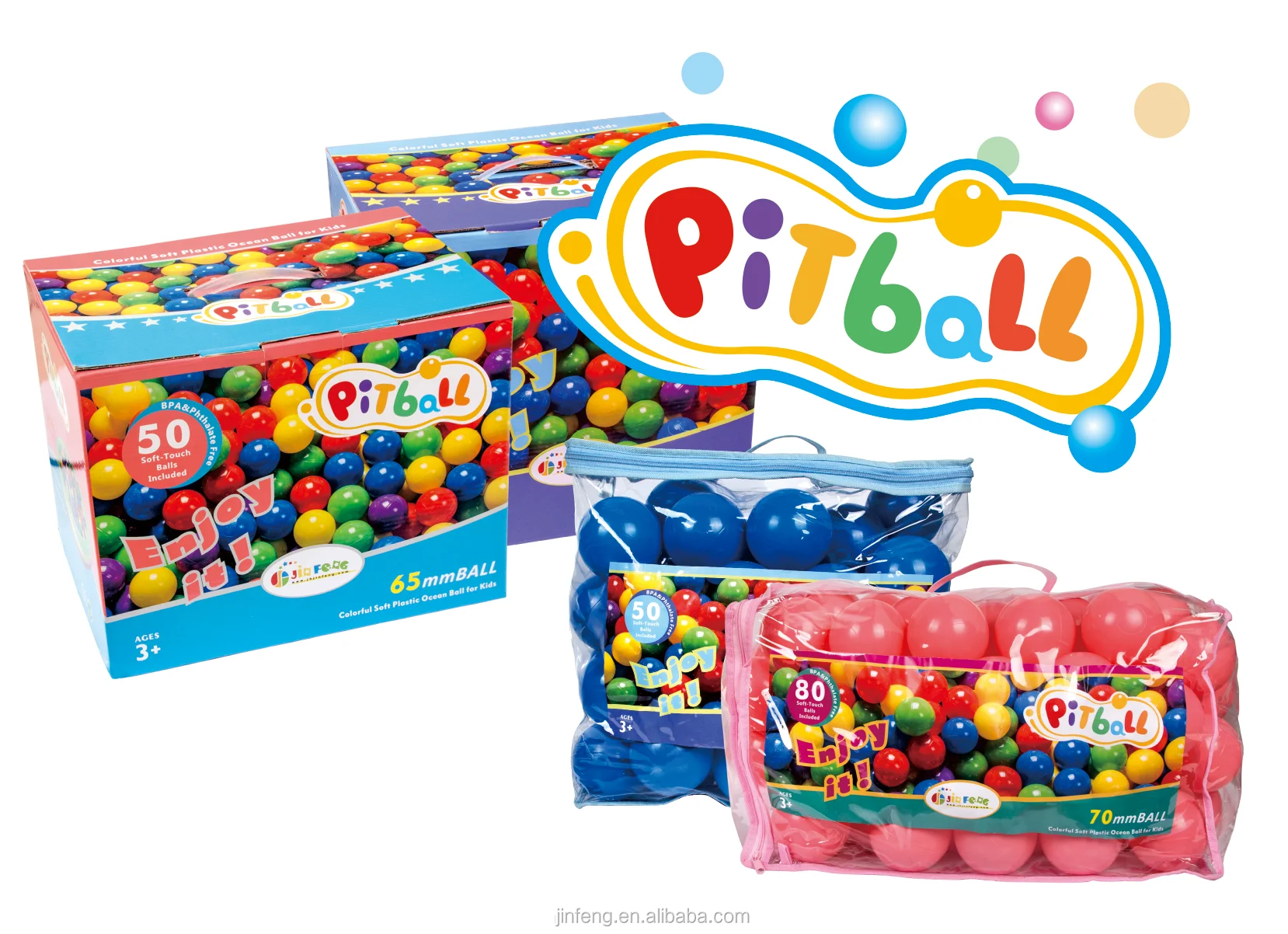 Wholesale Colorful Plastic Ocean Pit Ball Toys With Nontoxic Kid For Fun Bulk Ball Buy Pit