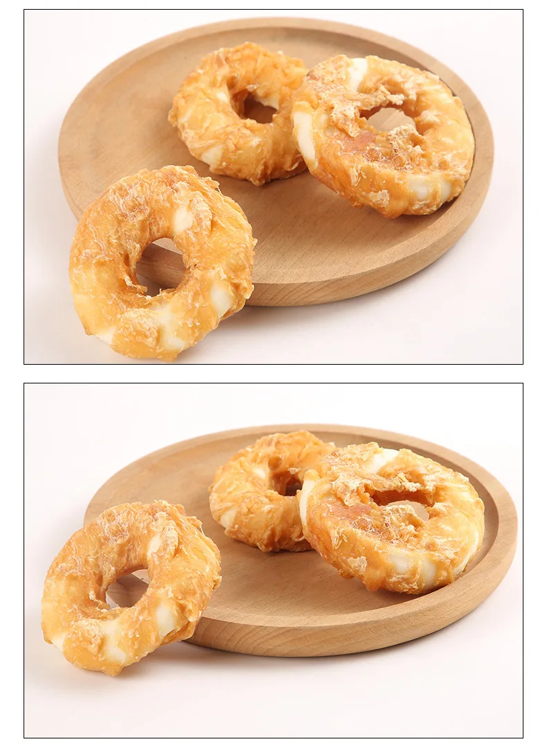 Dog Snacks Grinding Stick Chicken Cowhide Donut Large Small Pet Golden Retriever Teddy Bite Resistant Dental Cleansing Bulk supplier