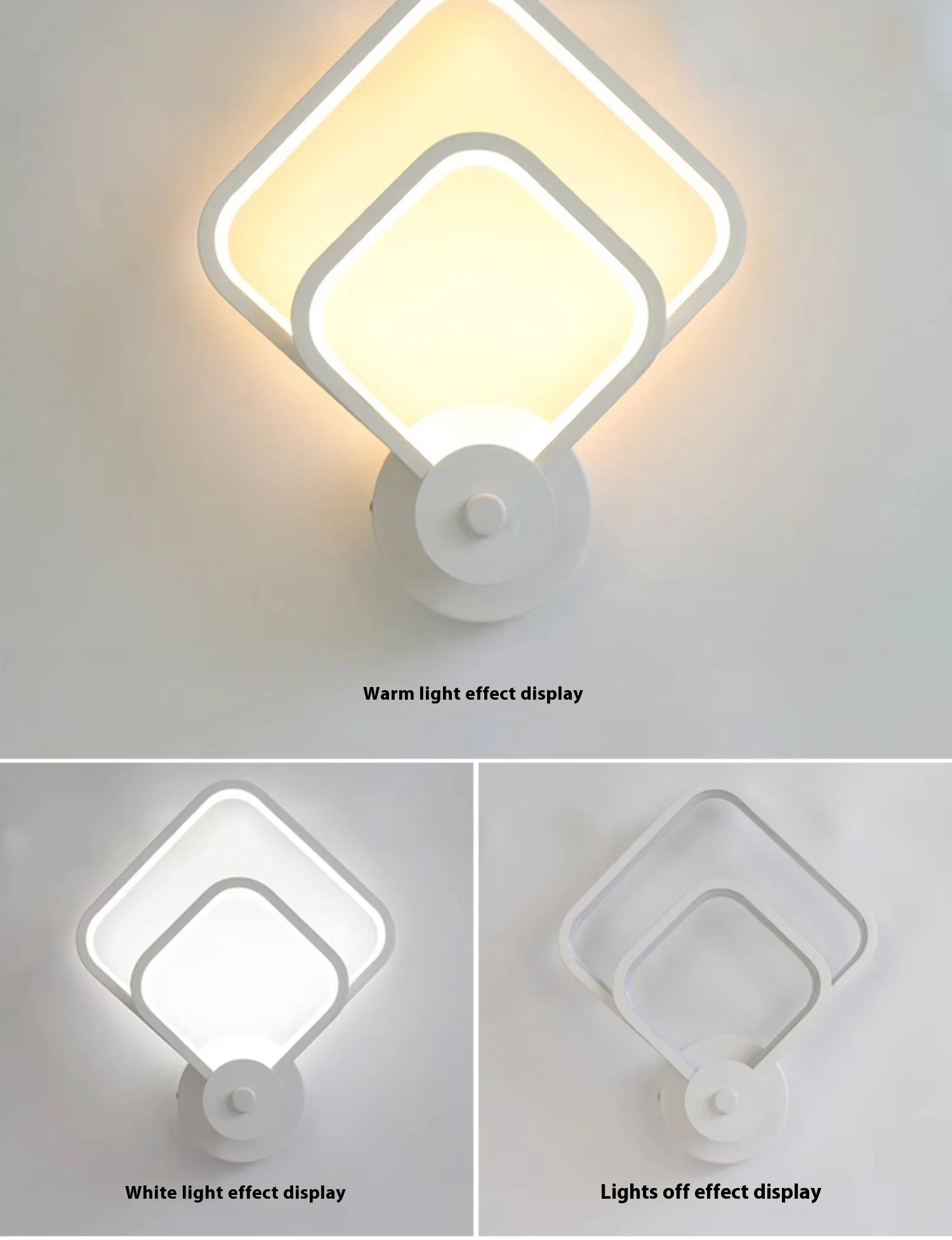 product indoor luxury design decorative home modern led creative wall lamp corridor bedroom bedside wall light-17