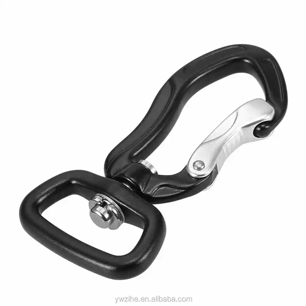 Swivel Carabiner Clip 360° Rotatable Spinner Carabiner Small Wiregate Clip Hook 