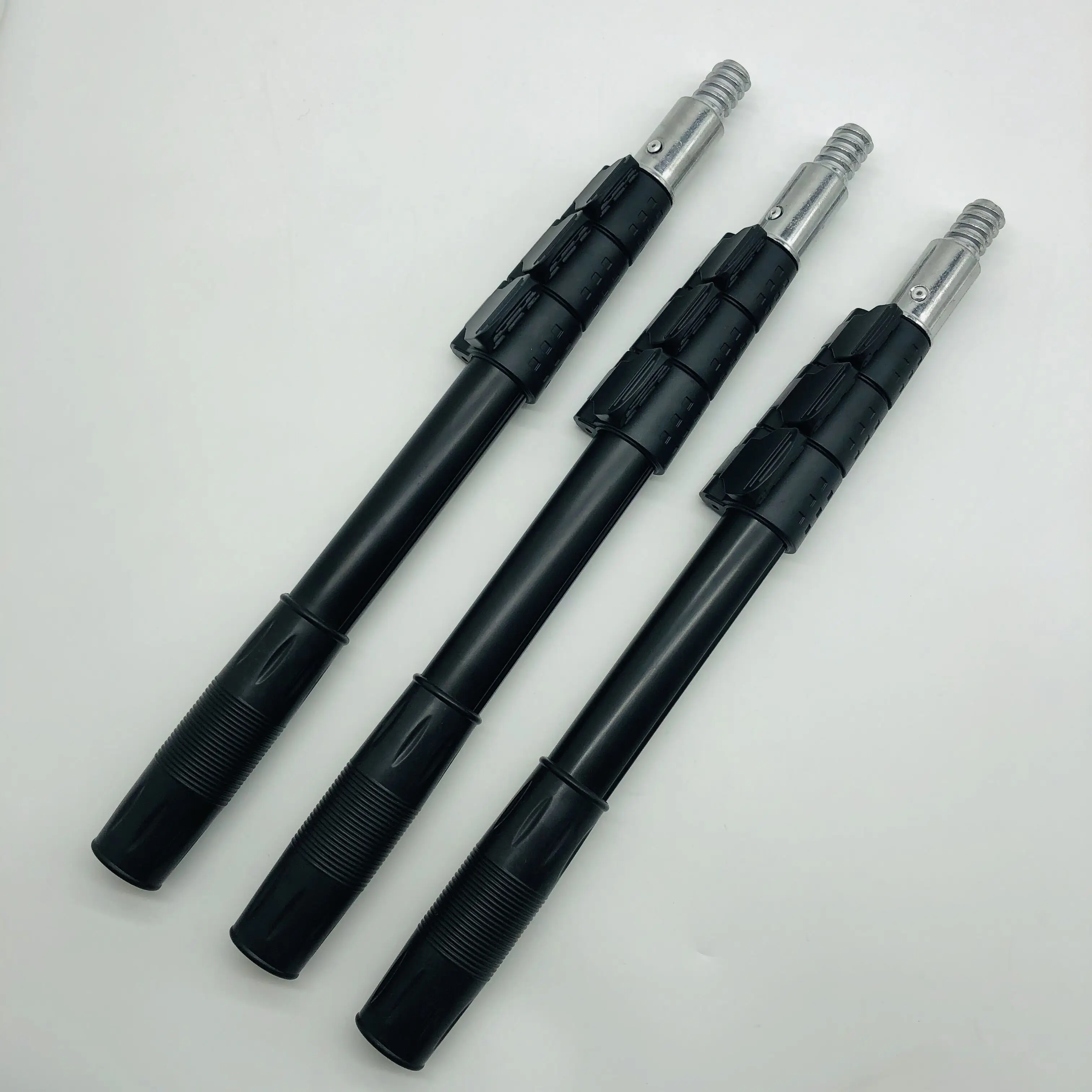 Customized 5 Sections multifunction Twist Lock Aluminum Extension Pole with American Thread