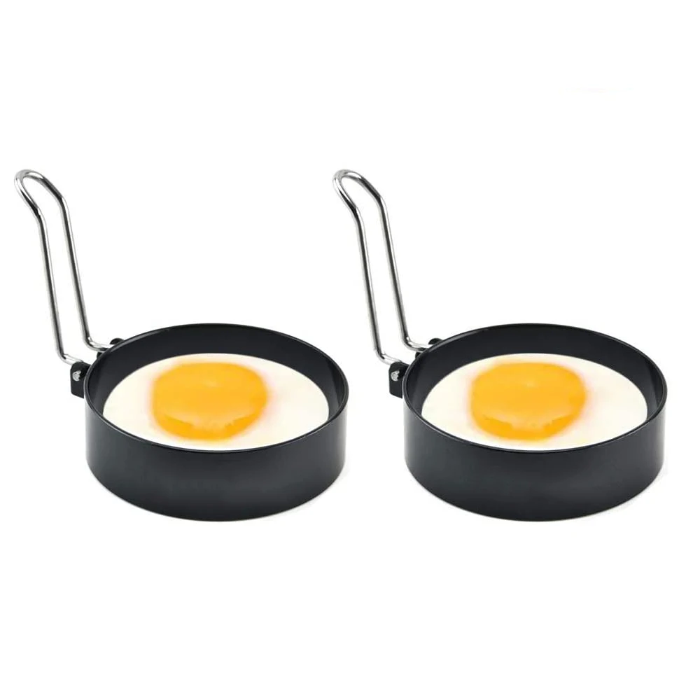 stainless steel egg ring, round breakfast