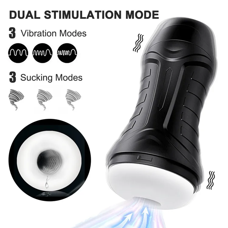 Automatische Männliche Mastur Bator Tasse Vakuum Stimulator Blow Job