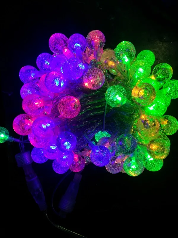 IP65 Outdoor christmas decorative led bulb string light wholesale mini bulb light string