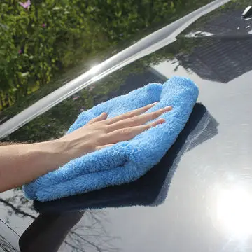 coral fleece towel for car washing