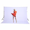 3x2M Solid Color Backgrounds White Screen Cotton Muslin Background Photography Backdrop Lighting Studio Image