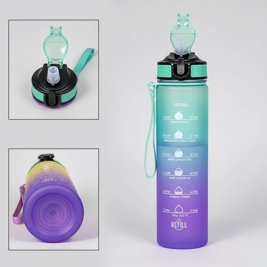 Motivational Sports Bottle 1000ml