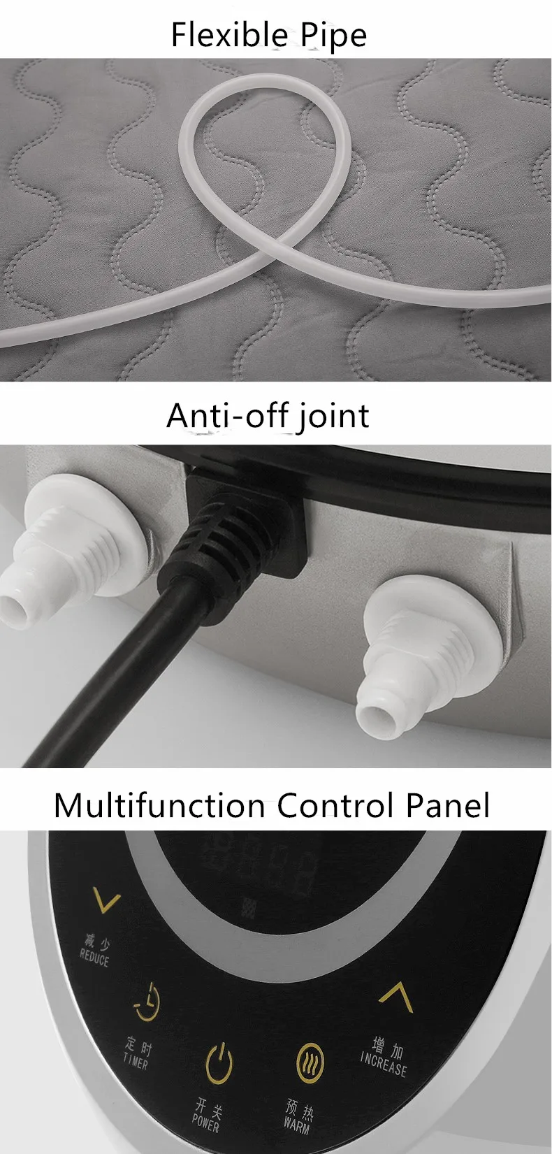 Electric Water Warming Heated Blanket,Warm Water Circulation Heater