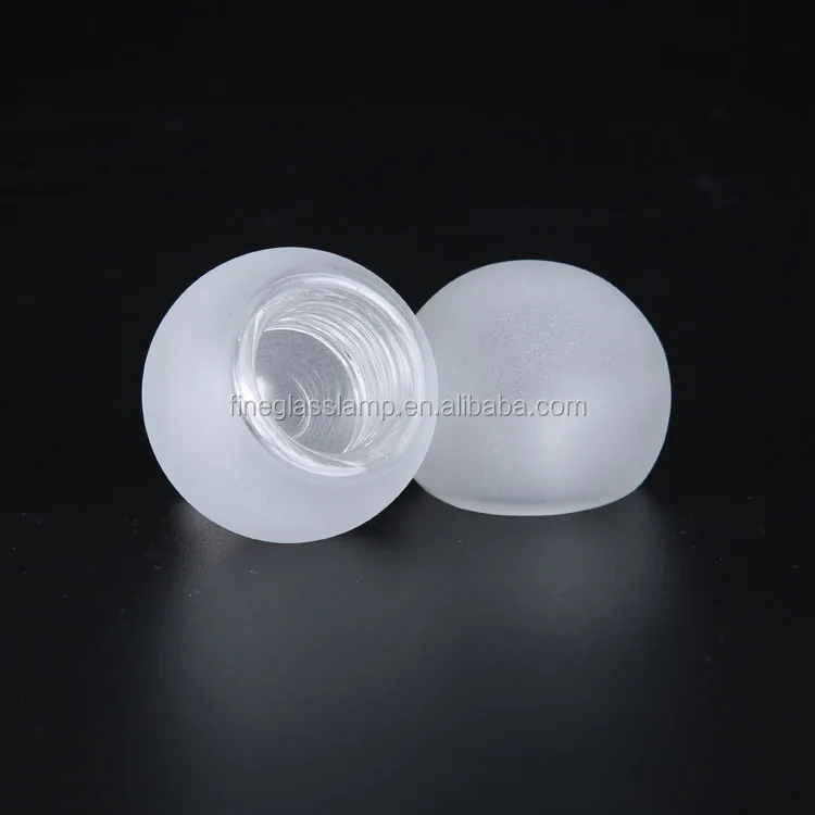 frosted glass ball 