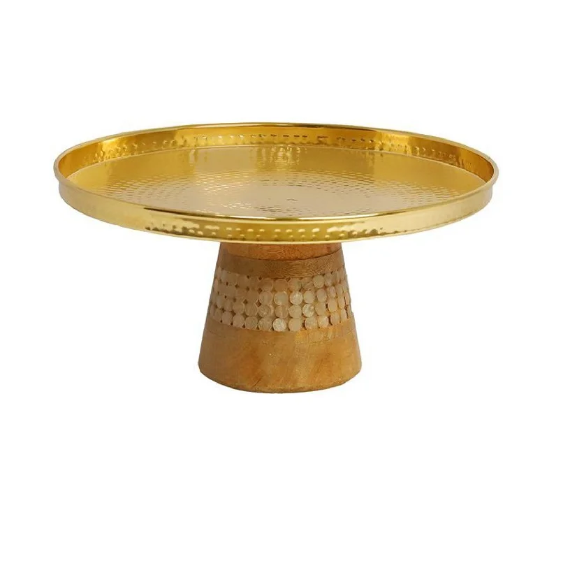Classic Antique Finished Tabletop Decorative Cake Stand For Parties
