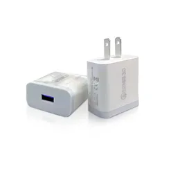 3A fast charge charger head suitable for Android Apple TYPE-C fast charge travel charger set 2 in 1