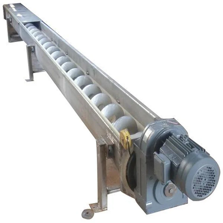 
stainless steel screw auger spiral conveyer, grain screw conveyors 