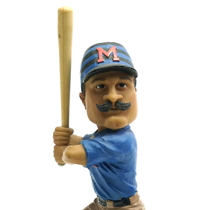 Your Own Baseball Sports Trophy Bobbleheads Custom Design Make Polyresin Bobble Head Resin