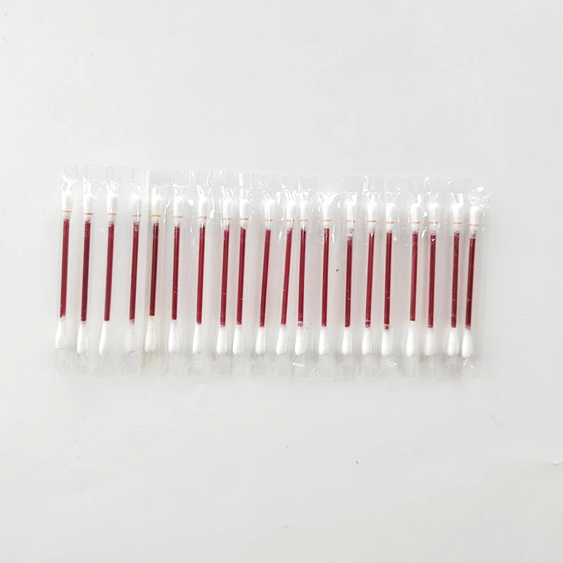 product medical disposable povidone iodine filled cotton swabs convenient sterilization sterile povidone iodine swabs small damage-96