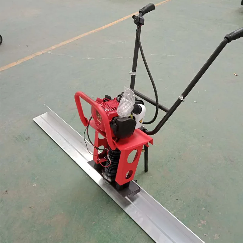 Aluminum Concrete Screed Level, with Engine-powered Paver for Polishing ...